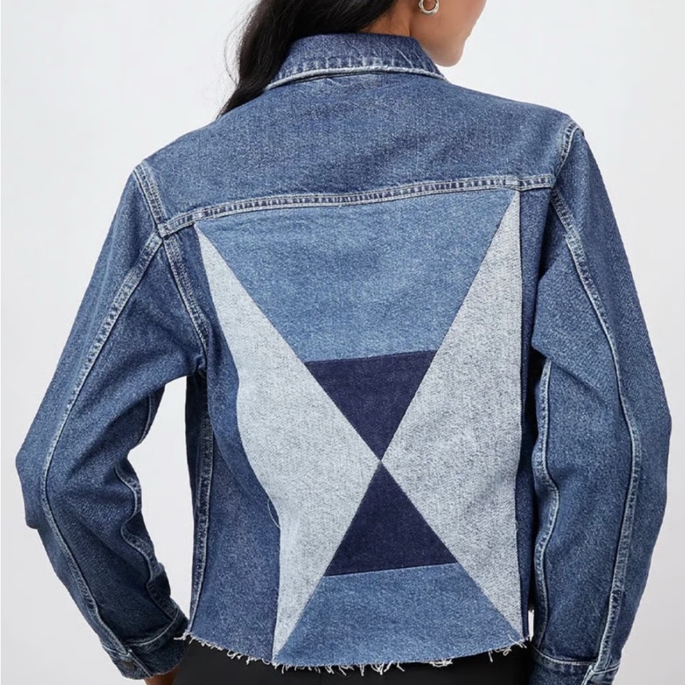 Rails Mulholland Denim Jacket Quilted Indigo. Quilted Jean Jacket XL